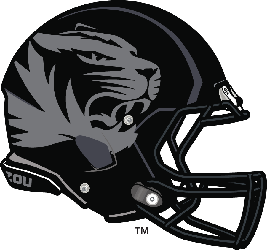 Missouri Tigers 2012-2018 Helmet Logo diy DTF decal sticker